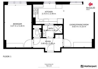 Pronájem bytu 2+kk 49 m2 Komenského, Břidličná