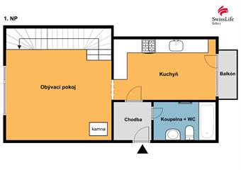 Prodej bytu 3+1 89 m2 3. května, Úpice