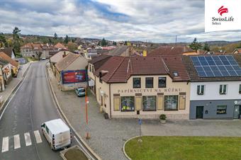 Pronájem obchodního prostoru 141 m2 Masarykovo náměstí, Starý Plzenec