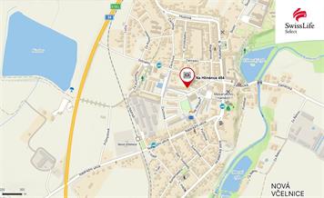 Pronájem bytu 3+1 70 m2 Na Hliněnce, Nová Včelnice