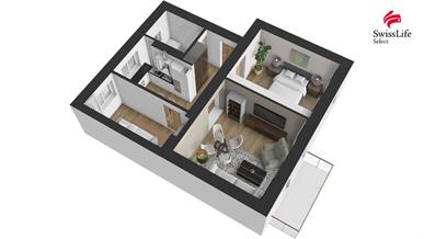 Prodej bytu 3+1 58 m2 Padělky I, Zlín