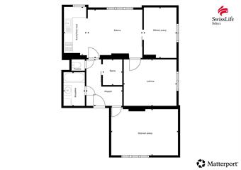 Prodej bytu 3+1 78 m2, Hvozd