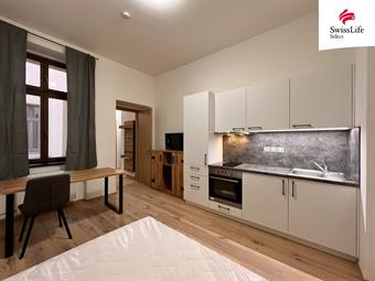 Pronájem bytu 1+kk 24 m2 Solní, Plzeň