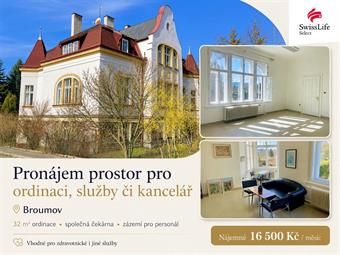 Pronájem obchodního prostoru 32 m2 Nádražní, Broumov