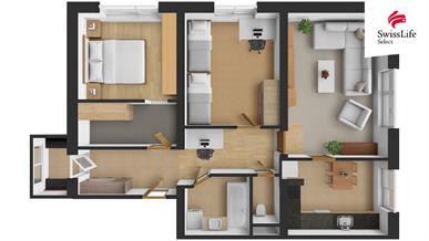 Prodej bytu 3+1 91 m2 Brožíkova, Třemošná