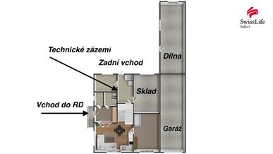 Prodej rodinného domu 260 m2 Sporná, Plzeň