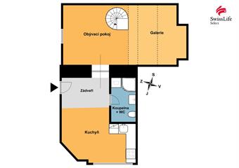 Prodej bytu 1+1 57 m2 Horská, Trutnov