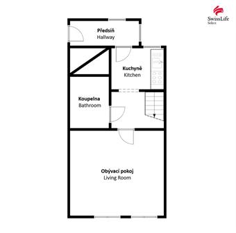 Prodej bytu 1+1 40 m2 Turnovská, Praha