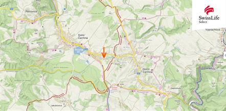 Prodej stavebního pozemku 1692 m2, Dolní Čermná