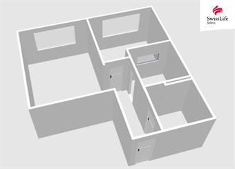 Prodej bytu 2+kk 41 m2 nábřeží Závodu míru, Pardubice