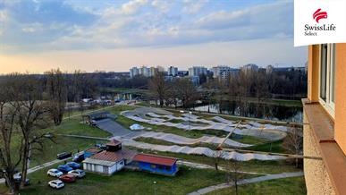 Prodej bytu 2+kk 41 m2 nábřeží Závodu míru, Pardubice