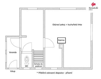 Prodej chaty 42 m2, Oslnovice
