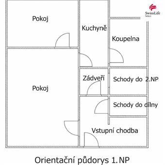 Prodej rodinného domu 144 m2 Zacharova, Dobrá Voda u Českých Budějovic