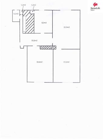 Prodej bytu 3+1 83 m2 Nemocniční, Praha