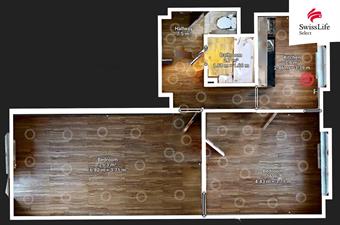 Pronájem bytu 2+1 55 m2 Na Nábřeží, Bruntál