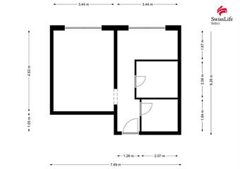Pronájem bytu 1+1 36 m2 Svitavská, Svitavy