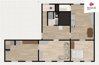 Prodej bytu 3+1 97 m2 Dolní, Dalovice