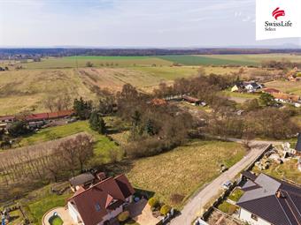 Prodej stavebního pozemku 1054 m2, Kly