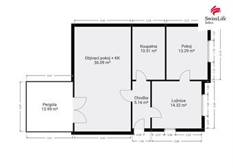 Prodej rodinného domu 79 m2, Kostomlaty pod Řípem
