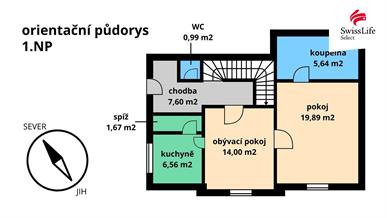 Prodej rodinného domu 144 m2 Strmá, Bělá pod Bezdězem