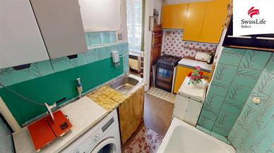 Prodej bytu 1+1 58 m2 Tusarova, Praha