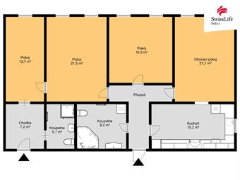 Prodej bytu 4+1 117 m2 Lípová, Trutnov