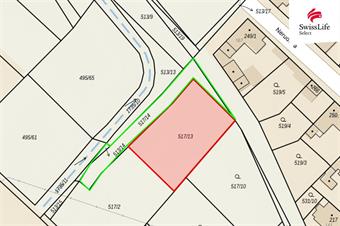 Prodej stavebního pozemku 1118 m2, Nová Ves I