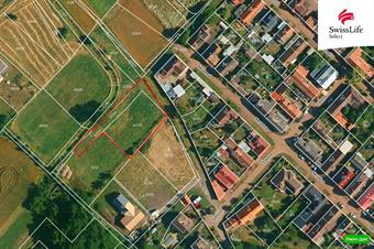 Prodej stavebního pozemku 1118 m2, Nová Ves I