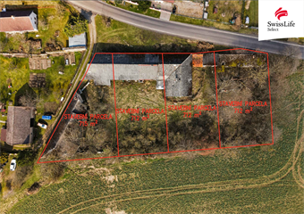 Prodej stavebního pozemku 2851 m2, Vrchotovy Janovice