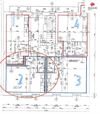 Pronájem bytu 1+kk 26 m2 Wenzigova, Plzeň