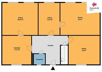 Prodej rodinného domu 102 m2 Masarykova, Velké Popovice