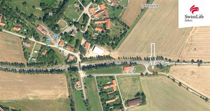 Prodej komerčního pozemku 895 m2, Leskovice