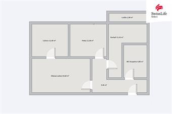 Prodej bytu 3+1 75 m2 Na Šancích, Chrudim