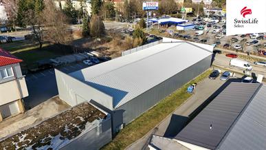 Pronájem skladového prostoru 789 m2 Brněnská, Jihlava