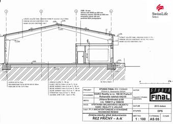 Pronájem skladového prostoru 789 m2 Brněnská, Jihlava