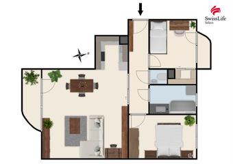 Prodej bytu 3+kk 74 m2 Ve žlíbku, Praha