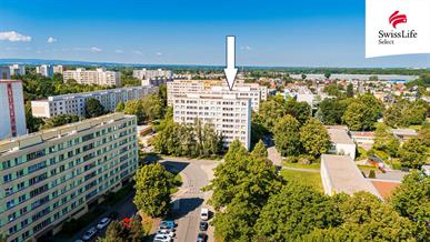 Prodej bytu 1+kk 26 m2 Sluneční, Pardubice