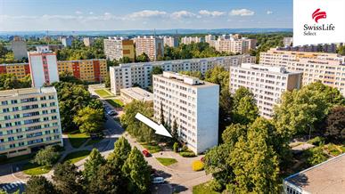 Prodej bytu 1+kk 26 m2 Sluneční, Pardubice