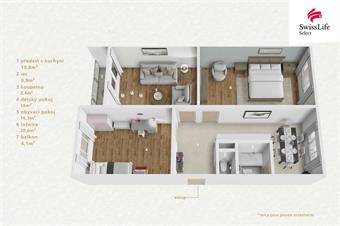 Prodej bytu 3+1 83 m2 Jelínkova, Sokolov