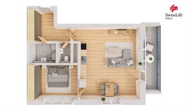 Prodej bytu 2+kk 63 m2, Hořice