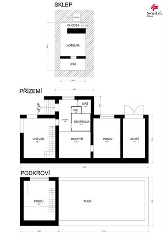 Prodej rodinného domu 85 m2 Jevanská, Vyžlovka