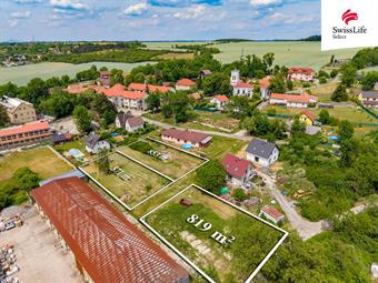 Prodej stavebního pozemku 2543 m2, Kly