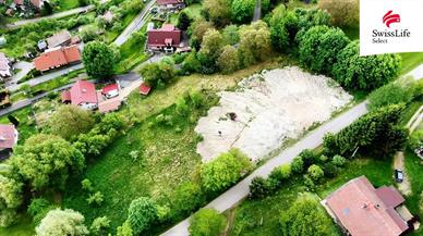 Prodej stavebního pozemku 2577 m2, Osečnice