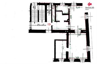 Pronájem bytu 2+1 70 m2, Kácov
