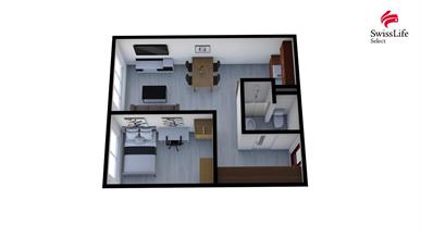 Pronájem bytu 2+kk 39 m2 Pujmanové, Praha