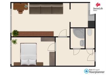 Prodej bytu 2+kk 45 m2 Klukovická, Praha