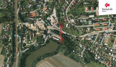 Prodej stavebního pozemku 438 m2, Dobronín