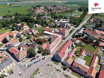 Prodej obchodního prostoru 6115 m2 náměstí T. G. Masaryka, Dašice