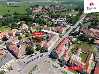 Prodej obchodního prostoru 6115 m2 náměstí T. G. Masaryka, Dašice