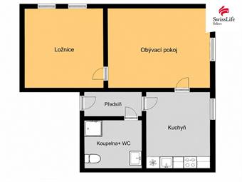 Prodej bytu 2+1 52 m2 Horská, Trutnov